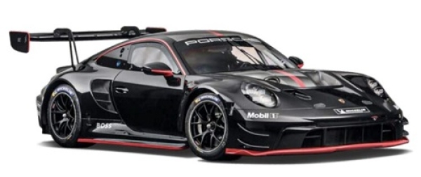 28048 Porsche 911 GT3 R 2023 Black/silver 1:24
